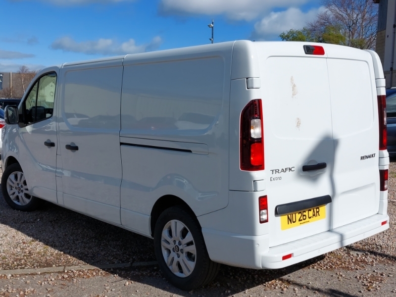 Renault Trafic Ll30 Blue Dci 130 Extra Safety Van White #2