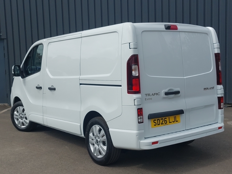 Renault Trafic Sl30 Blue Dci 150 Extra Safety Van SD26LJL White #2
