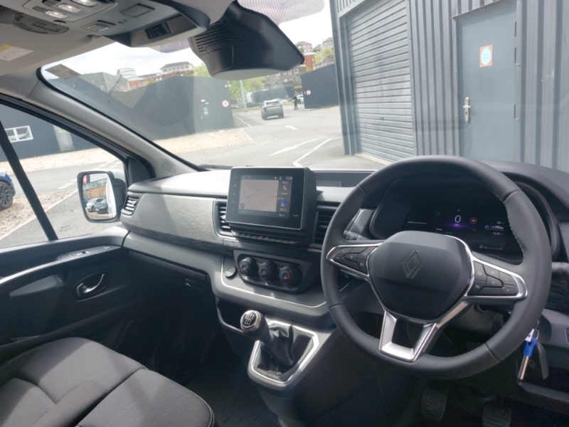 Renault Trafic Sl30 Blue Dci 150 Extra Safety Van SD26LJL White #3