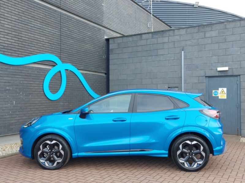 Ford Puma 1.0 Ecoboost Hybrid Mhev 155 St-line X Dct WN25OKM Blue #4