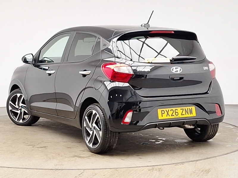 Hyundai I10 1.2 79 Premium Nav PX26ZNW Black #2