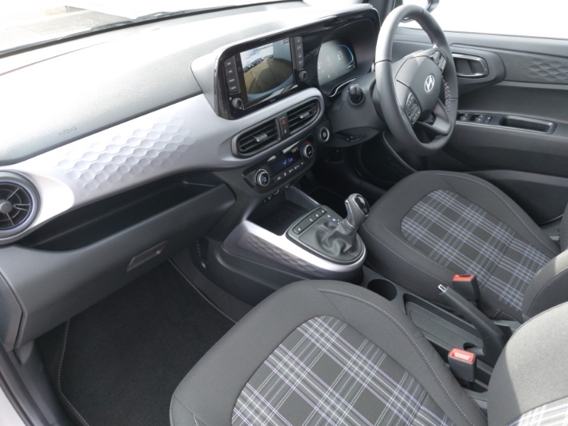 Hyundai I10 1.2 79 Premium Nav SY26GMZ Silver #5