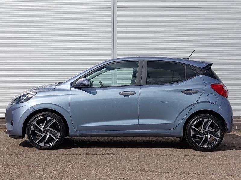 Hyundai I10 1.2 79 Premium Nav SY26TXL Blue #4