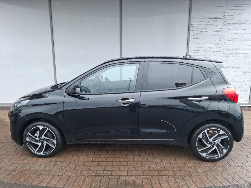 Hyundai I10 1.2 79 Premium Nav SD26VGZ Black #4
