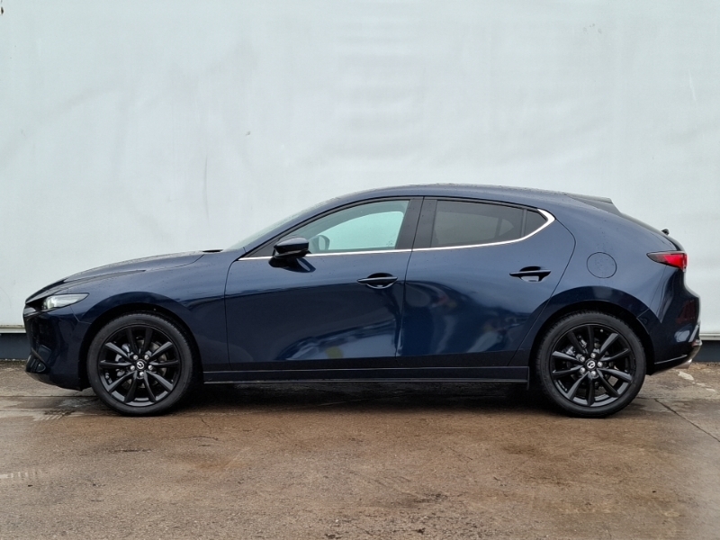 Mazda 3 2.0 E-skyactiv X Mhev 186 Exclusive-line Blue #4