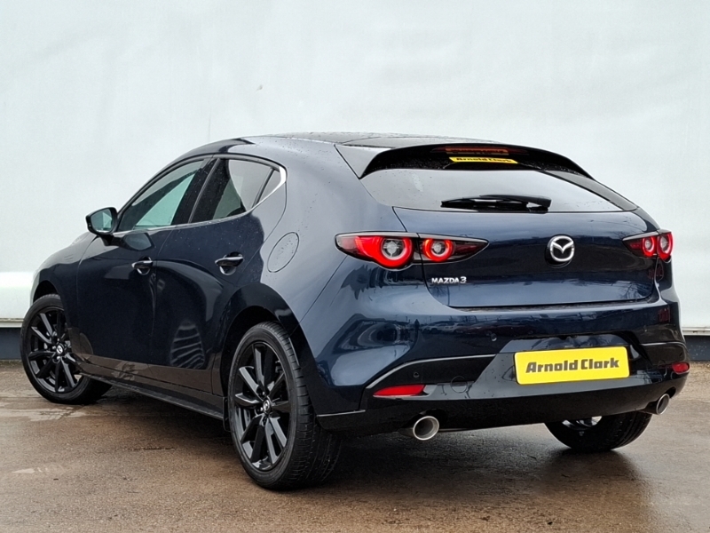 Mazda 3 2.0 E-skyactiv X Mhev 186 Exclusive-line Blue #2