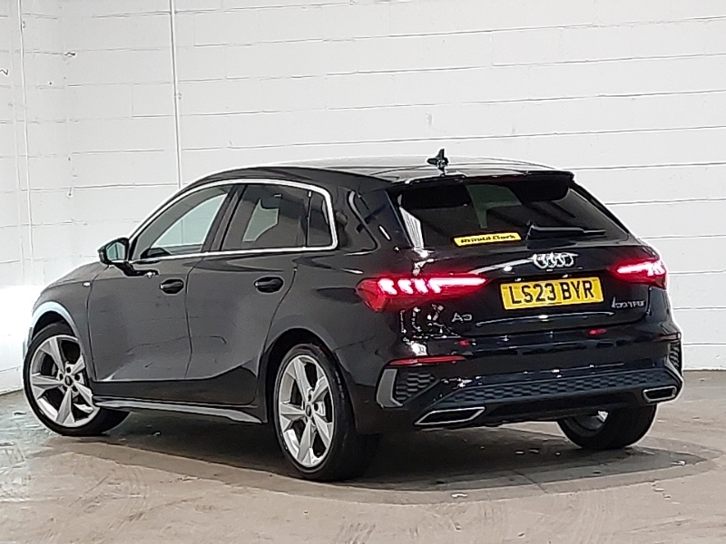 Audi A3 30 Tfsi S Line S Tronic LS23BYR Black #2