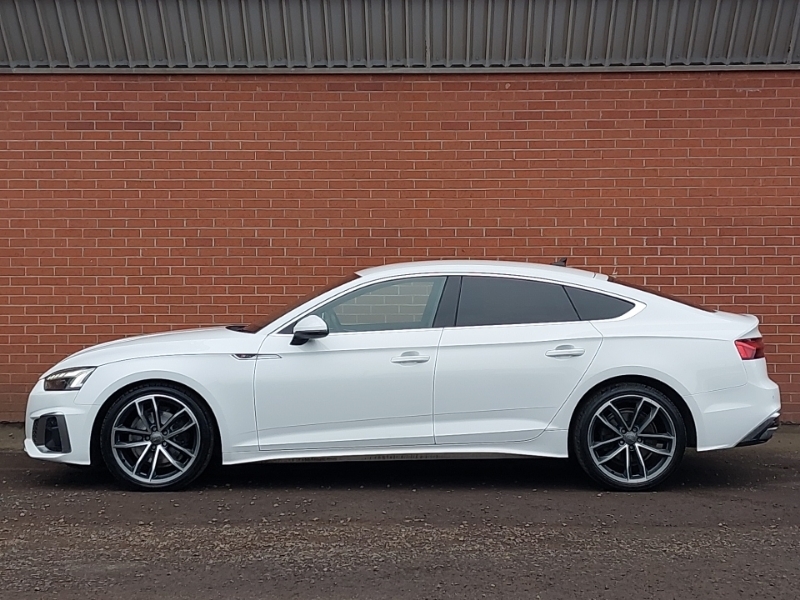 Audi A5 35 Tdi S Line S Tronic WF70ZWW White #4
