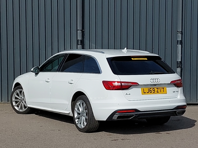 Audi A4 35 Tdi Sport S Tronic LJ69ZYT White #2