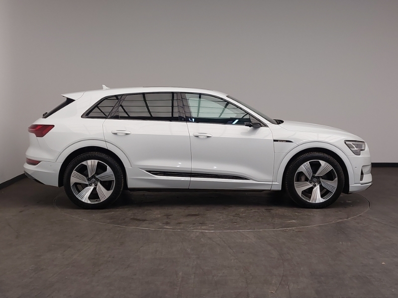 Audi E-tron 300Kw 55 Quattro 95Kwh Launch Edition White #3