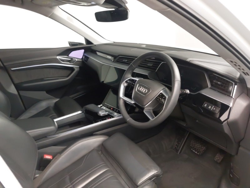 Audi E-tron 300Kw 55 Quattro 95Kwh Launch Edition White #6
