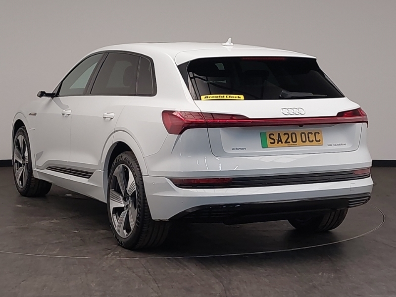 Audi E-tron 300Kw 55 Quattro 95Kwh Launch Edition White #2