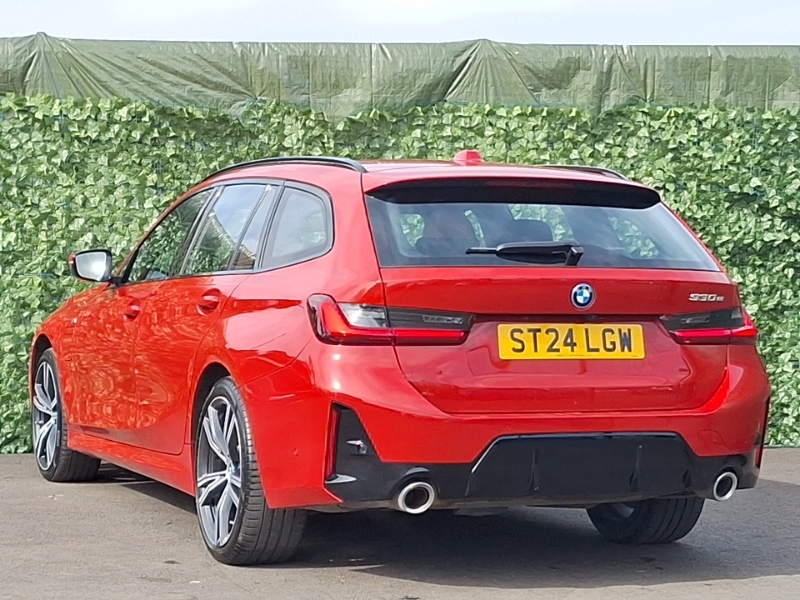 BMW 3 Series 330E M Sport Step ST24LGW Red #2