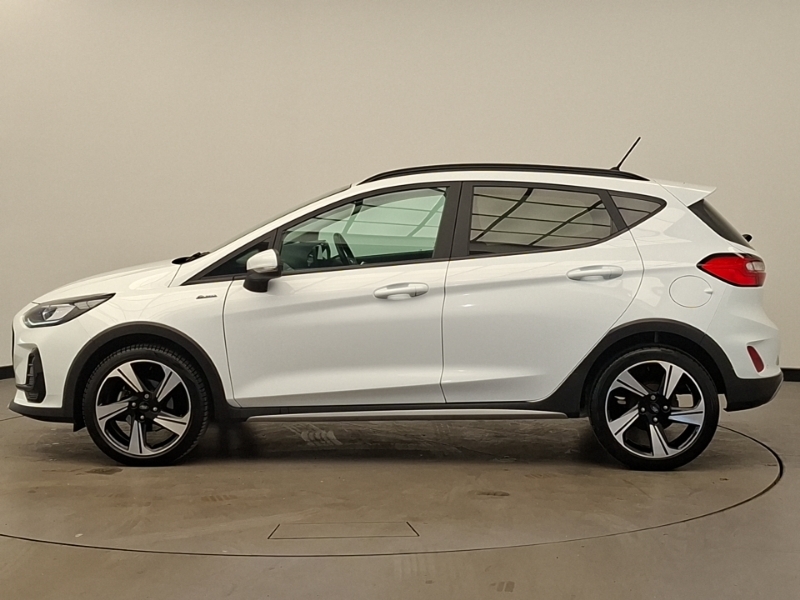 Ford Fiesta 1.0 Ecoboost Hybrid Mhev 125 Active AD72JYK White #4