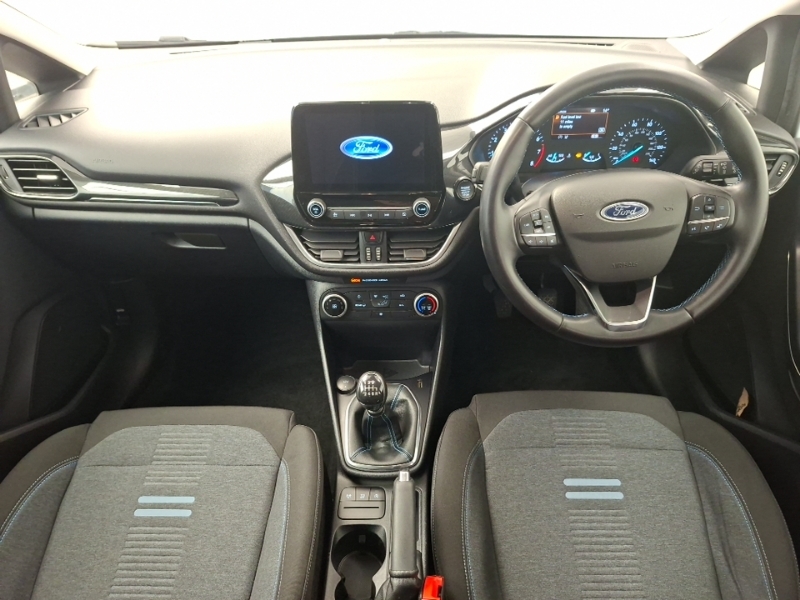 Ford Fiesta 1.0 Ecoboost Hybrid Mhev 125 Active AD72JYK White #3