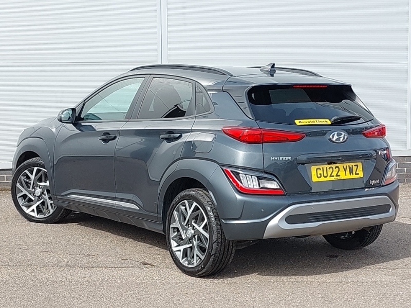 Hyundai Kona 1.6 Gdi Hybrid Ultimate Dct GU22YWZ Grey #2