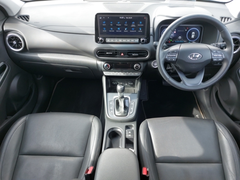 Hyundai Kona 1.6 Gdi Hybrid Ultimate Dct GU22YWZ Grey #3