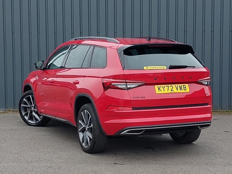 Skoda Kodiaq 2.0 Tdi Sport Line 4X4 Dsg 7 Seat KY72VWB Red #2