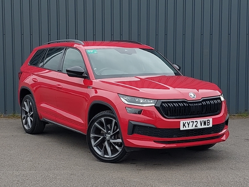 Skoda Kodiaq 2.0 Tdi Sport Line 4X4 Dsg 7 Seat Red