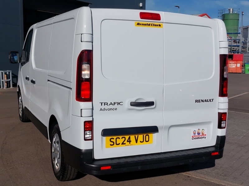 Renault Trafic Sl30 Blue Dci 130 Advance Safety Van SC24VJO White #2
