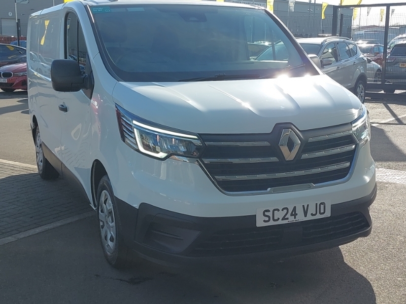 Renault Trafic Sl30 Blue Dci 130 Advance Safety Van White