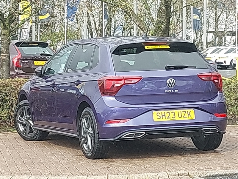 Volkswagen Polo 1.0 Tsi R-line SH23UZK Purple #2