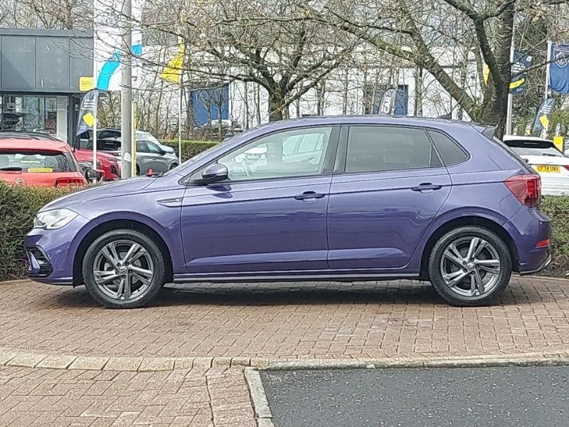 Volkswagen Polo 1.0 Tsi R-line SH23UZK Purple #4