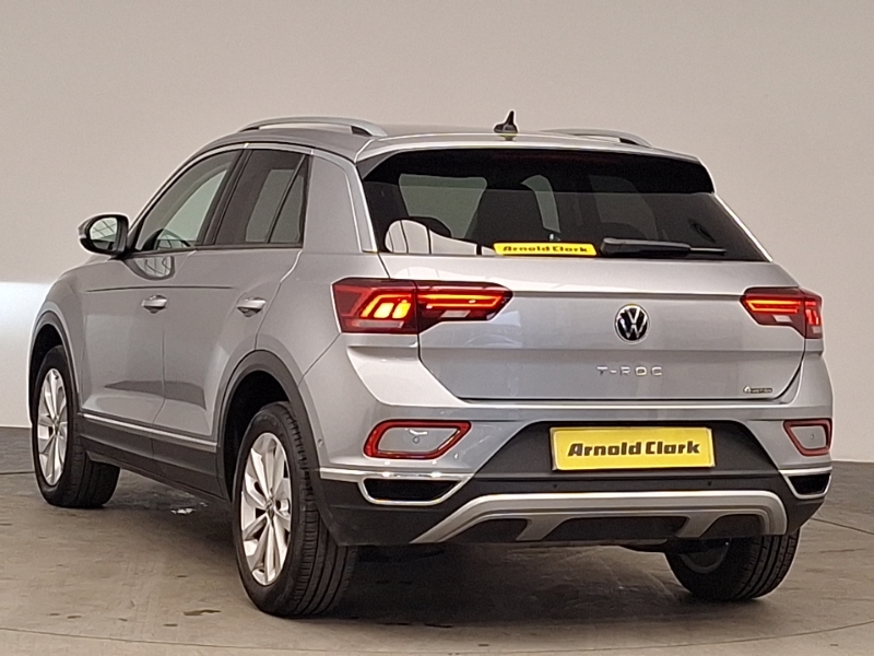 Volkswagen T-Roc 2.0 Tsi 4Motion Style Dsg RO73BZP Silver #2