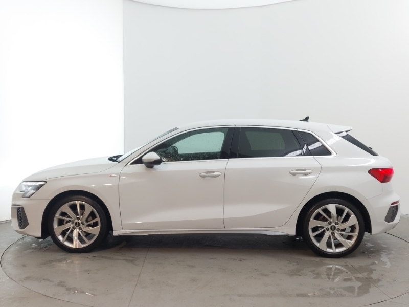 Audi A3 30 Tfsi S Line S Tronic RO23XML White #4