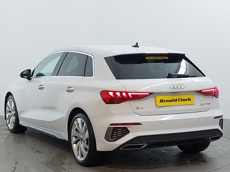 Audi A3 30 Tfsi S Line S Tronic RO23XML White #2
