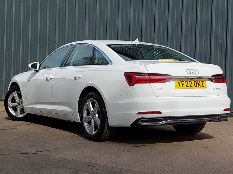 Audi A6 40 Tfsi Sport S Tronic Tech Pack YF22OKZ White #2