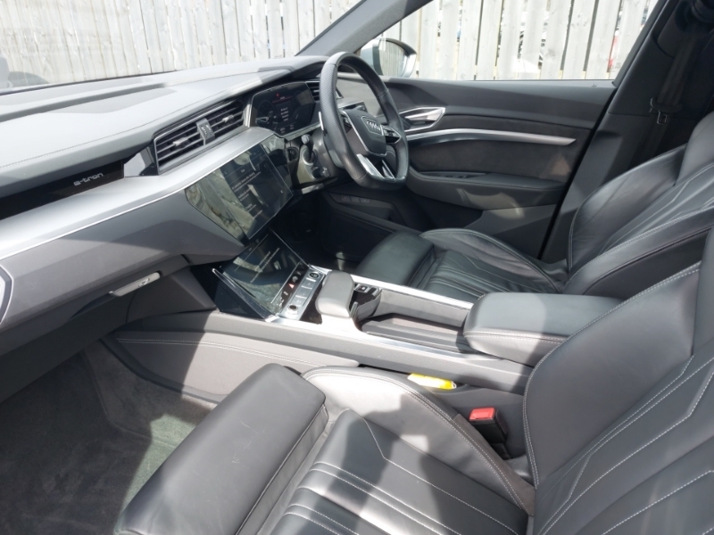 Audi E-tron 300Kw 55 Quattro 95Kwh Black Edition Silver #5