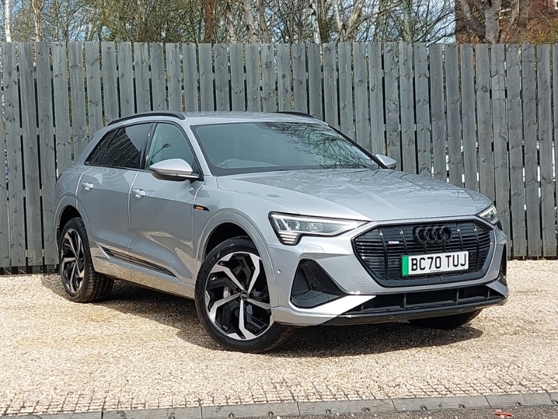 Audi E-tron 300Kw 55 Quattro 95Kwh Black Edition Silver