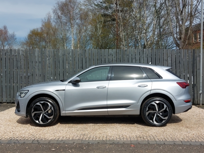 Audi E-tron 300Kw 55 Quattro 95Kwh Black Edition Silver #4