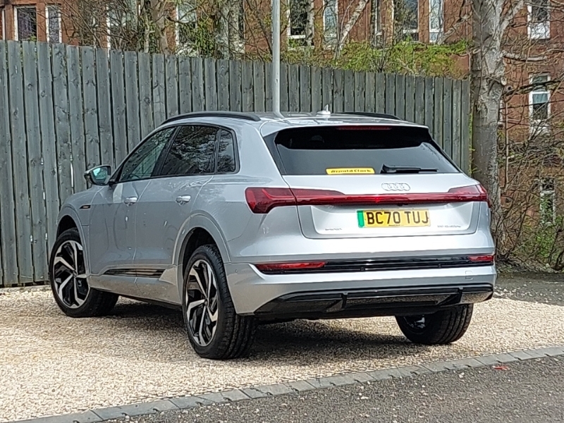 Audi E-tron 300Kw 55 Quattro 95Kwh Black Edition Silver #2