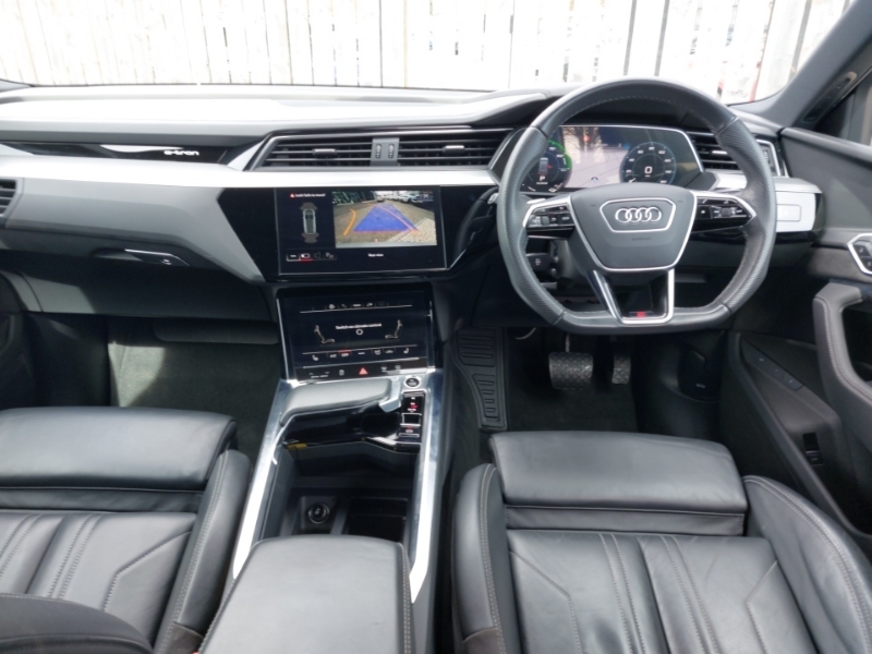 Audi E-tron 300Kw 55 Quattro 95Kwh Black Edition Silver #3