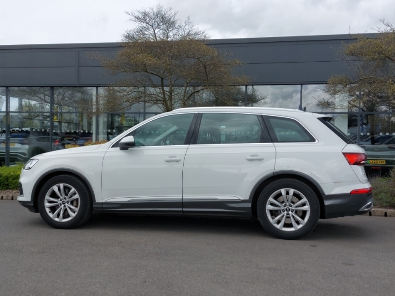 Audi Q7 55 Tfsi Quattro Sport Tiptronic HF72VOB White #4