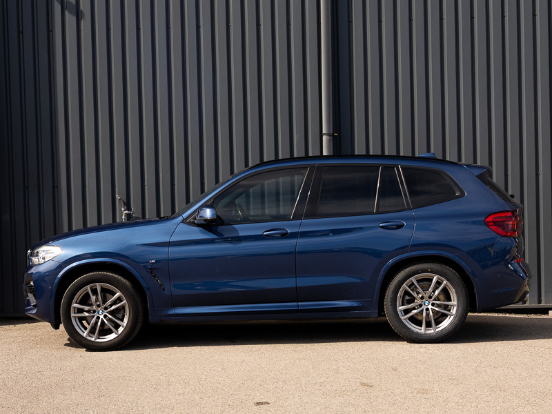 BMW X3 Xdrive20d M Sport Step YK19HGB Blue #4