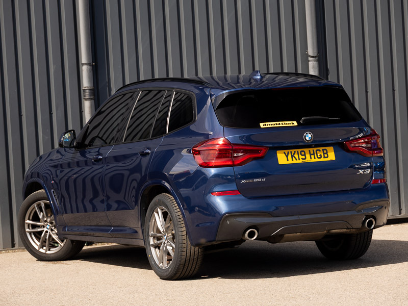 BMW X3 Xdrive20d M Sport Step YK19HGB Blue #2