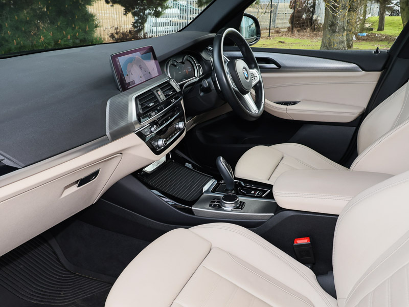 BMW X3 Xdrive20d M Sport Step SA69SUY Black #5