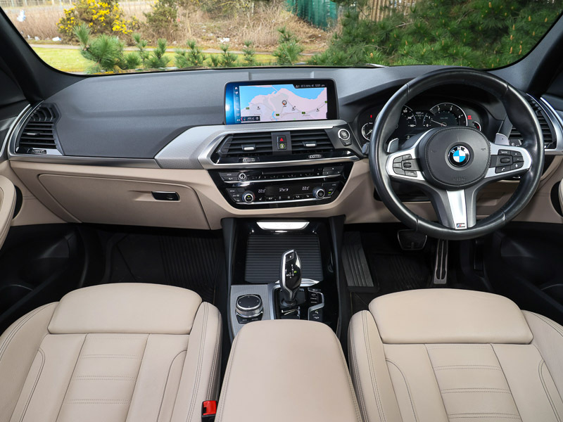 BMW X3 Xdrive20d M Sport Step SA69SUY Black #4
