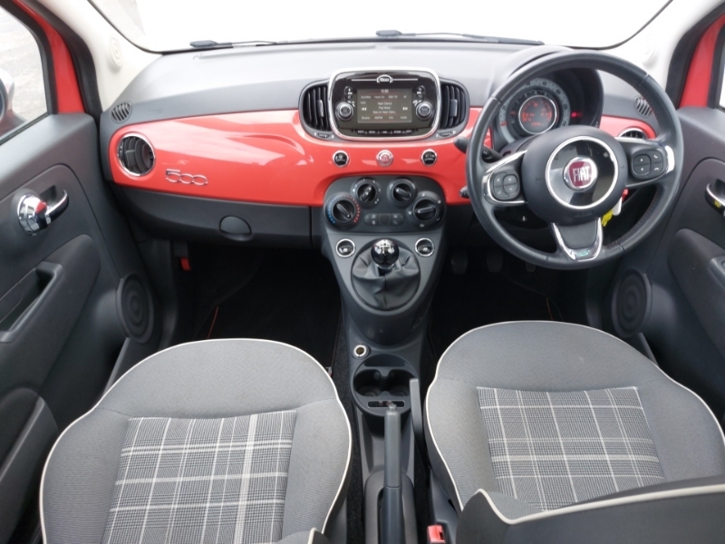Fiat 500 1.2 Lounge OY67FWM Pink #3