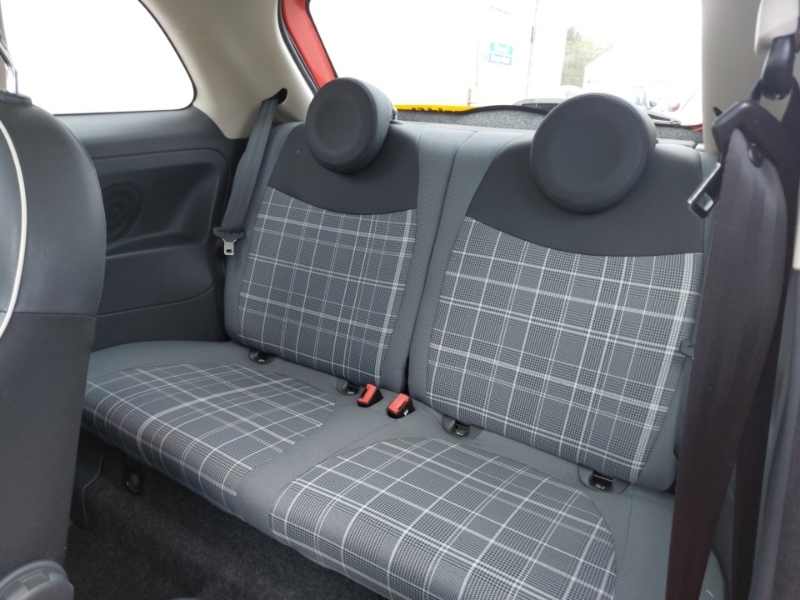 Fiat 500 1.2 Lounge OY67FWM Pink #6