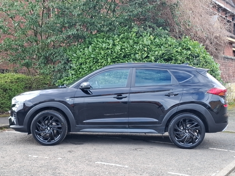 Hyundai Tucson 1.6 Crdi 48V Mhd 136 N Line 2Wd SA69NHM Black #4