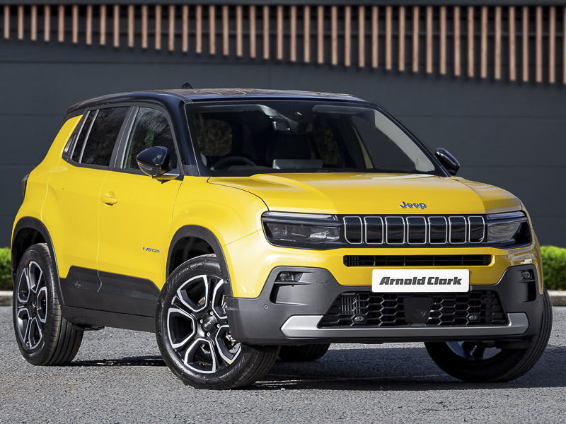 Jeep Avenger 1.2 E-hybrid Summit Dct Yellow