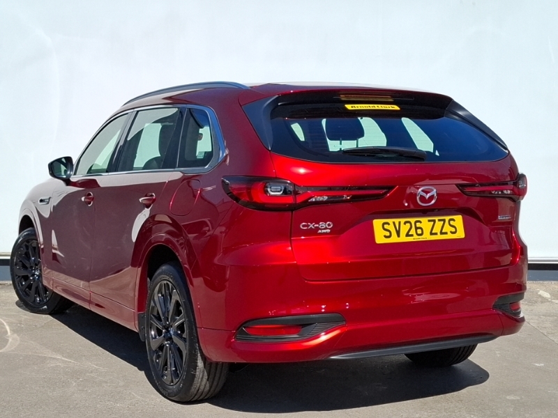 Mazda CX-80 3.3D Homura Awd SV26ZZS Red #2