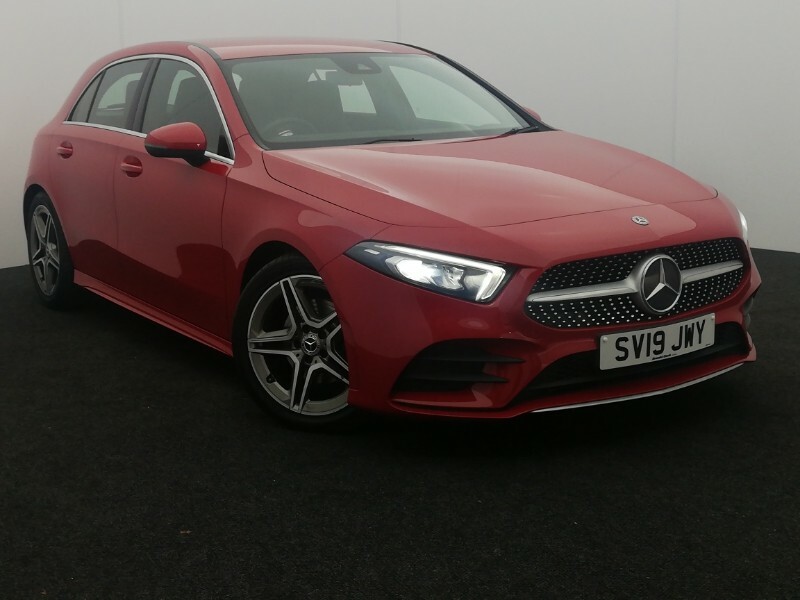 Mercedes-Benz A Class A200d Amg Line Red