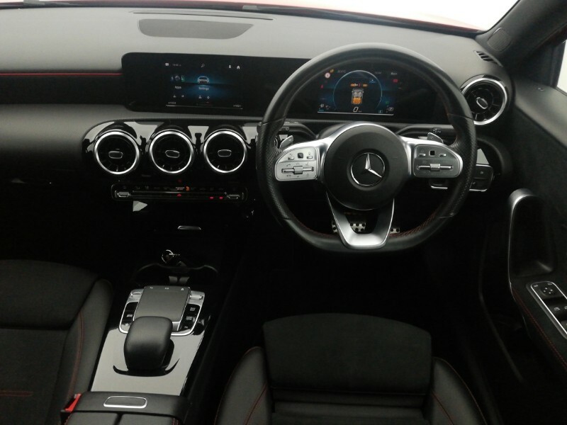 Mercedes-Benz A Class A200d Amg Line SV19JWY Red #3