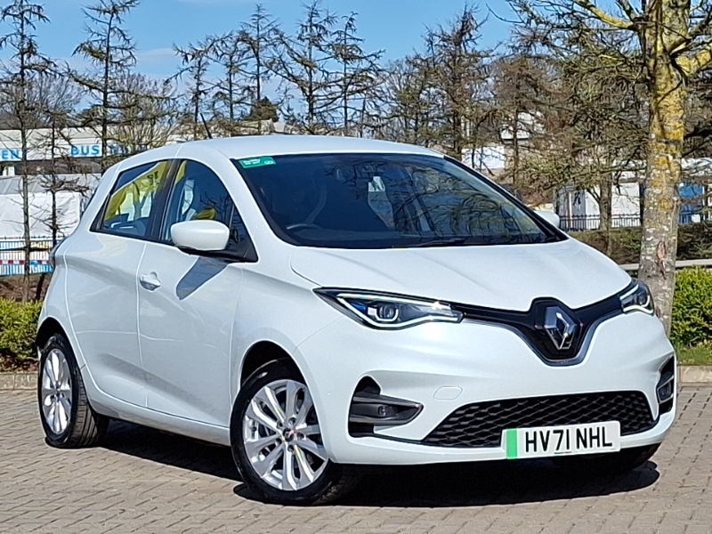 Renault Zoe 100Kw Iconic R135 50Kwh Rapid Charge White