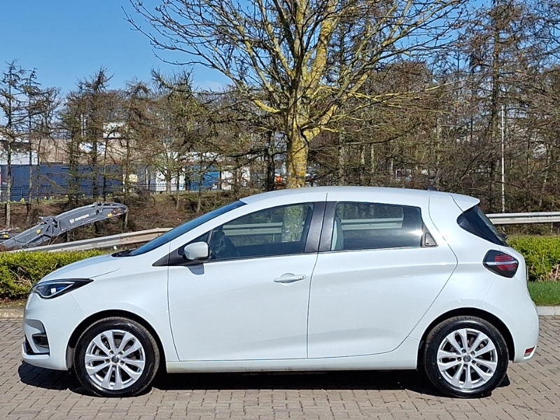Renault Zoe 100Kw Iconic R135 50Kwh Rapid Charge White #4